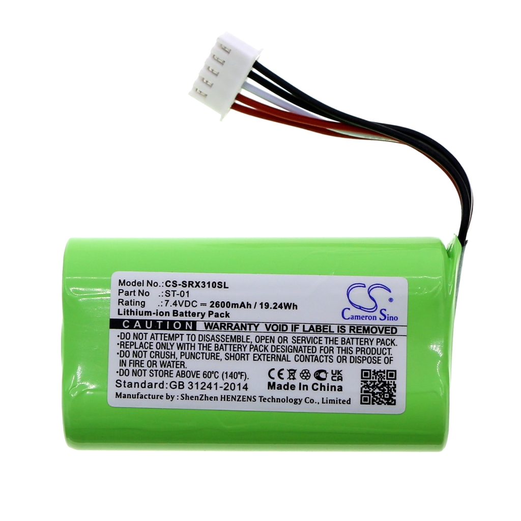Højttalerbatteri Sony CS-SRX310SL