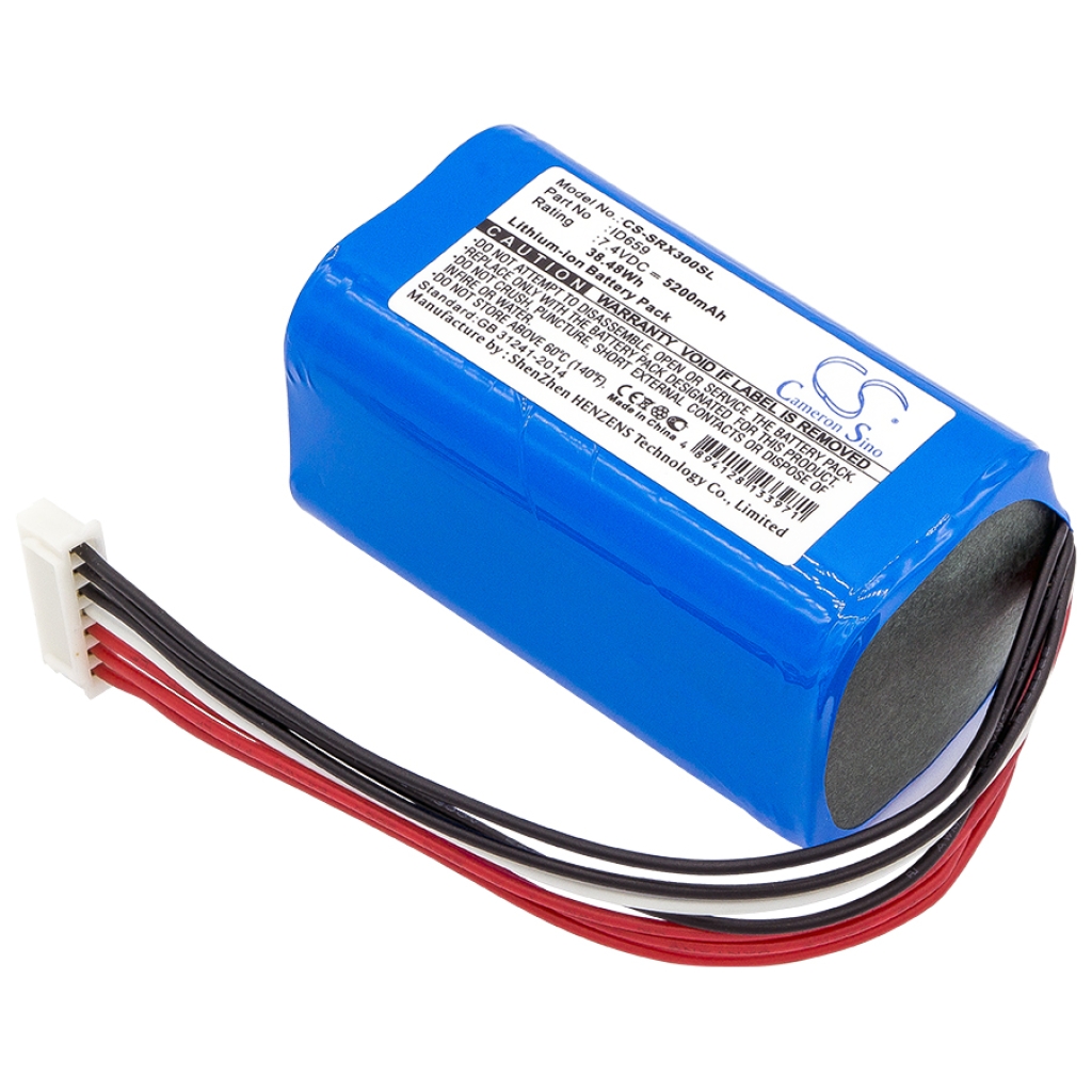 Højttalerbatteri Sony CS-SRX300SL
