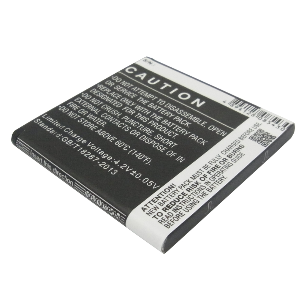 Mobiltelefonbatteri Simvalley CS-SSP100SL