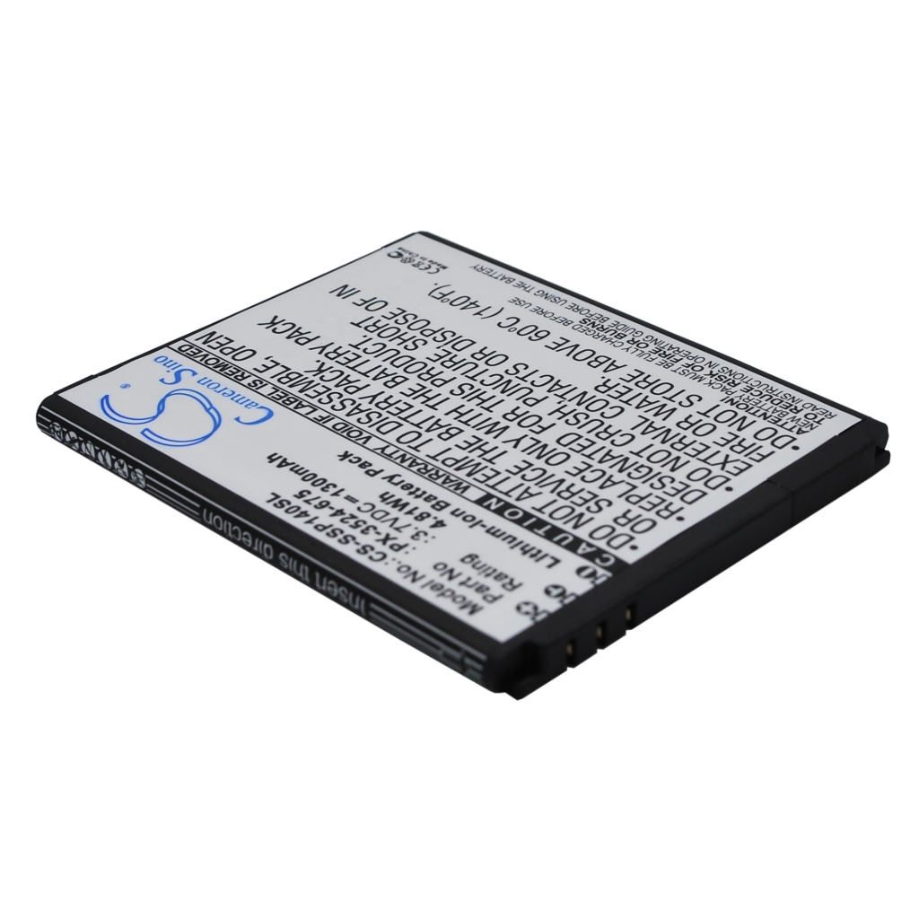 Mobiltelefonbatteri Simvalley CS-SSP140SL