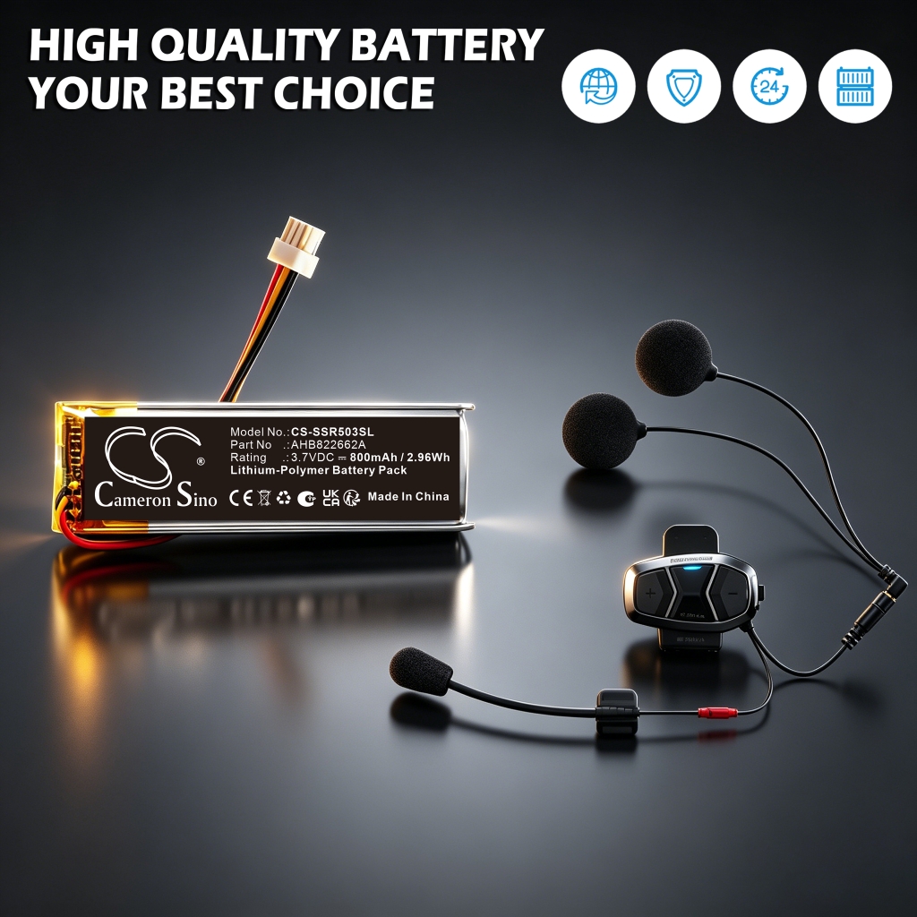 Batteri kompatibel med Sena CS-SSR503SL