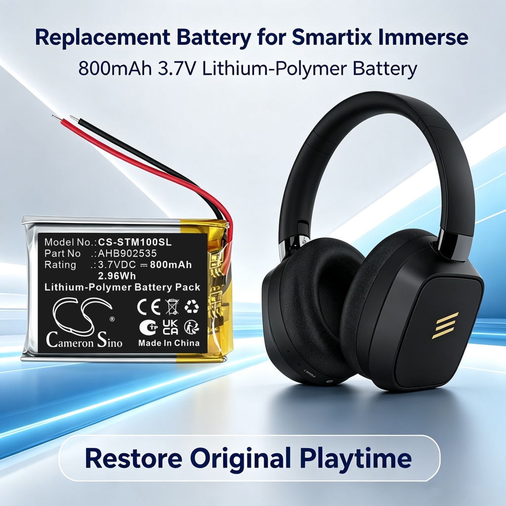 Batteri kompatibel med Smartix CS-STM100SL