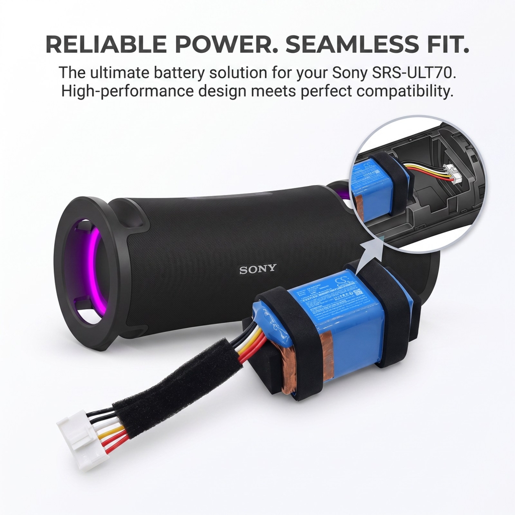 Batterier kompatibel med Sony SRS-ULT70 SRS-ULT70 CS-SUF700SL
