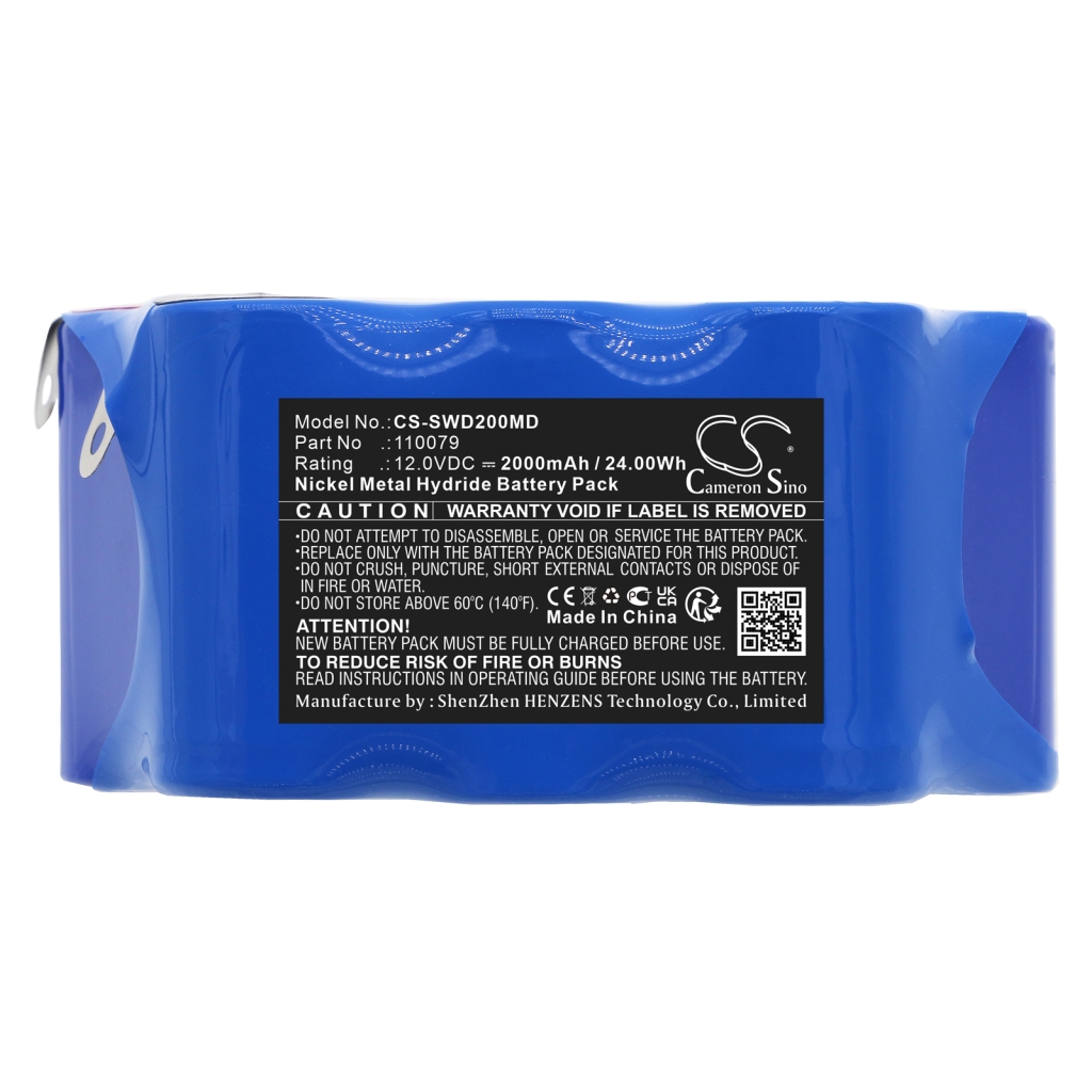 Batteri kompatibel med Simonson-wheel CS-SWD200MD