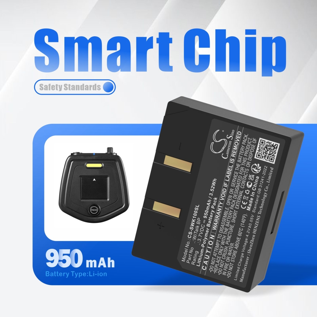 Wireless Headset Battery Saramonic CS-SWK100SL