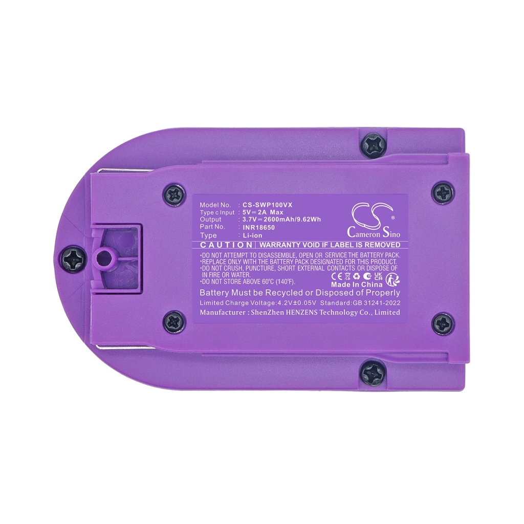 Batterier kompatibel med Swiffer Power Mop CS-SWP100VX