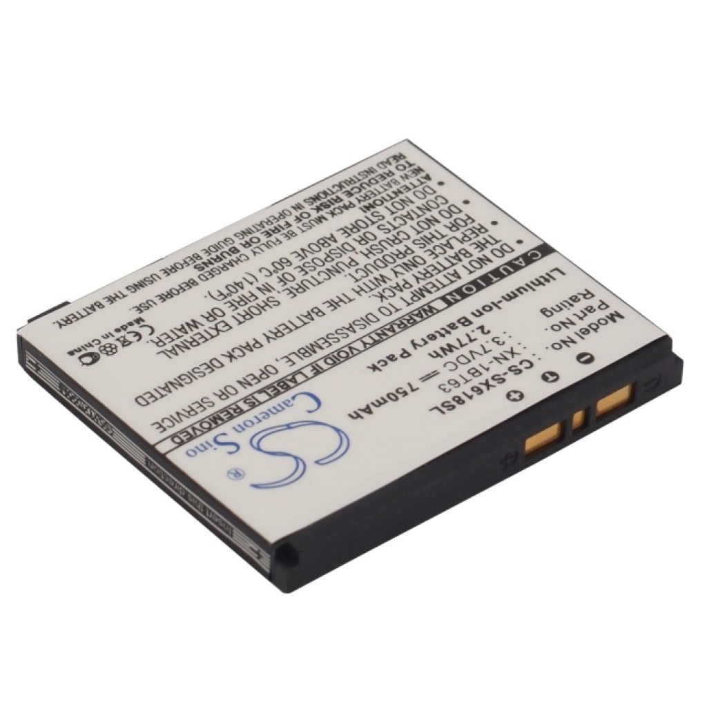 Mobiltelefonbatteri Sharp CS-SX618SL