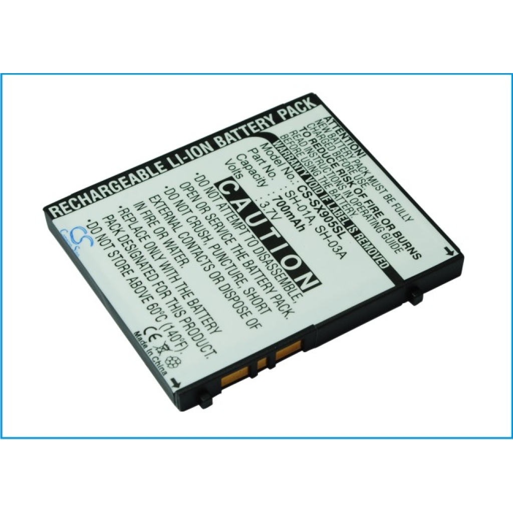 Mobiltelefonbatteri Sharp CS-SX905SL