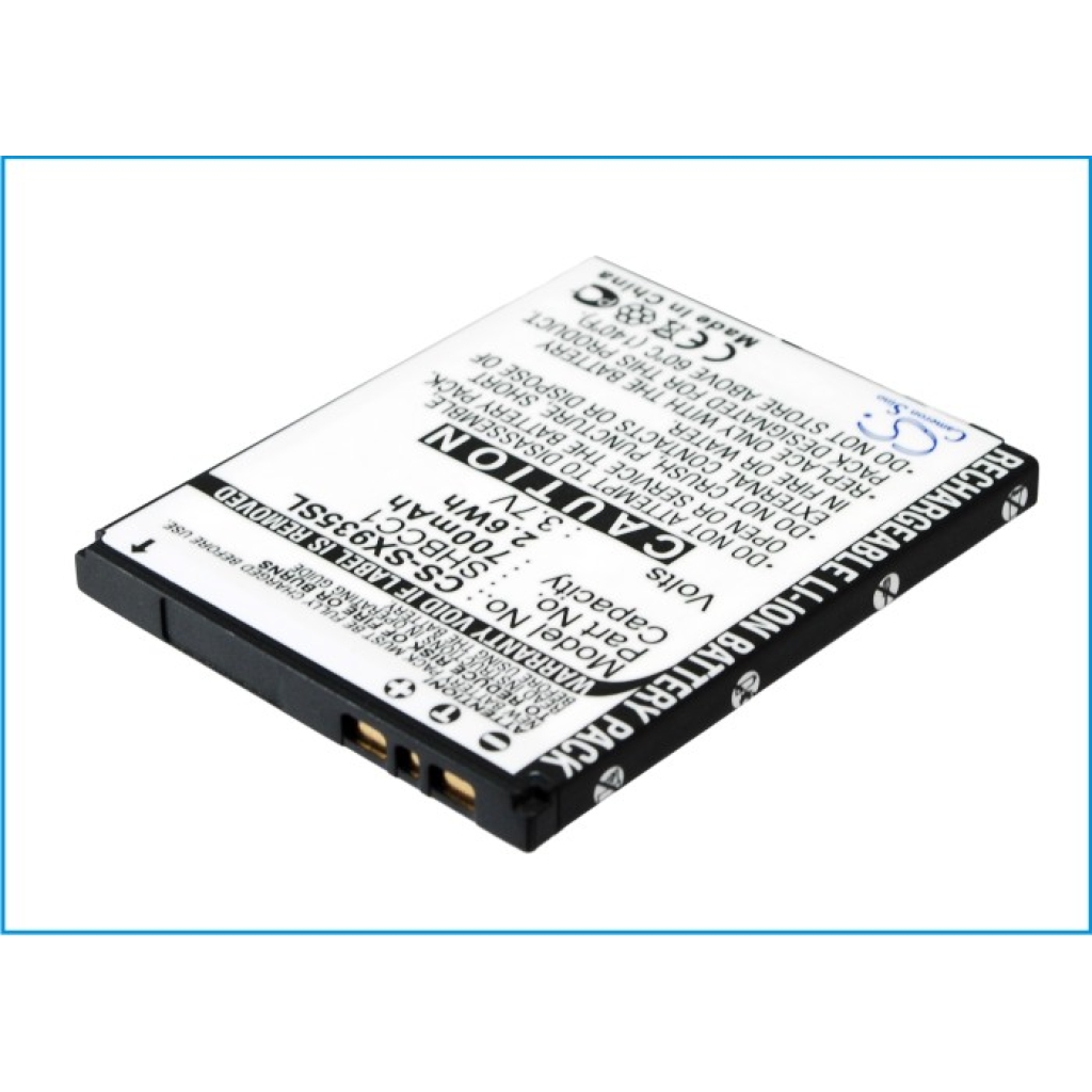 Mobiltelefonbatteri Sharp CS-SX935SL