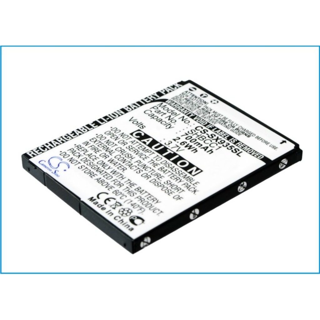 Mobiltelefonbatteri Sharp CS-SX935SL