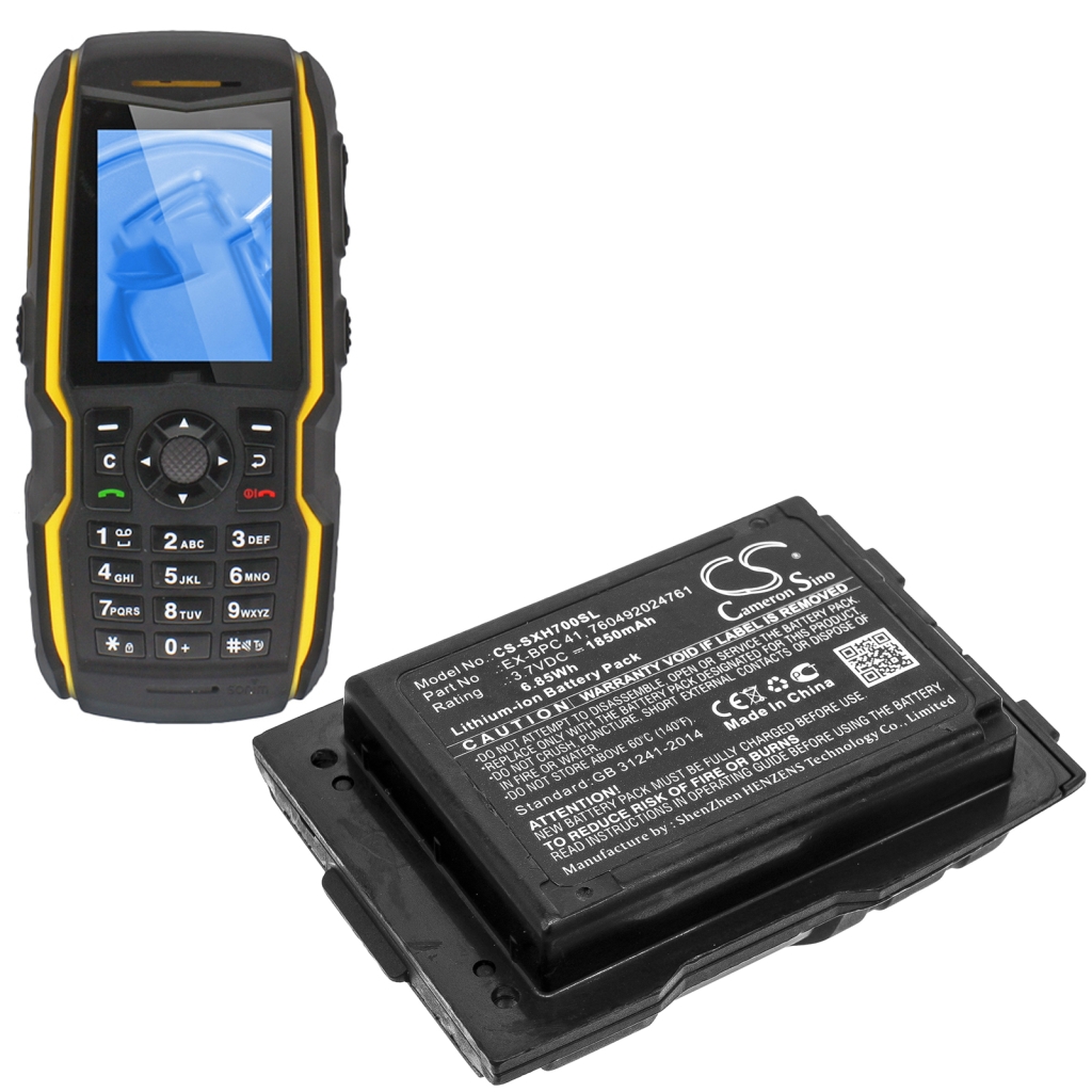 Batteri kompatibel med Sonim CS-SXH700SL