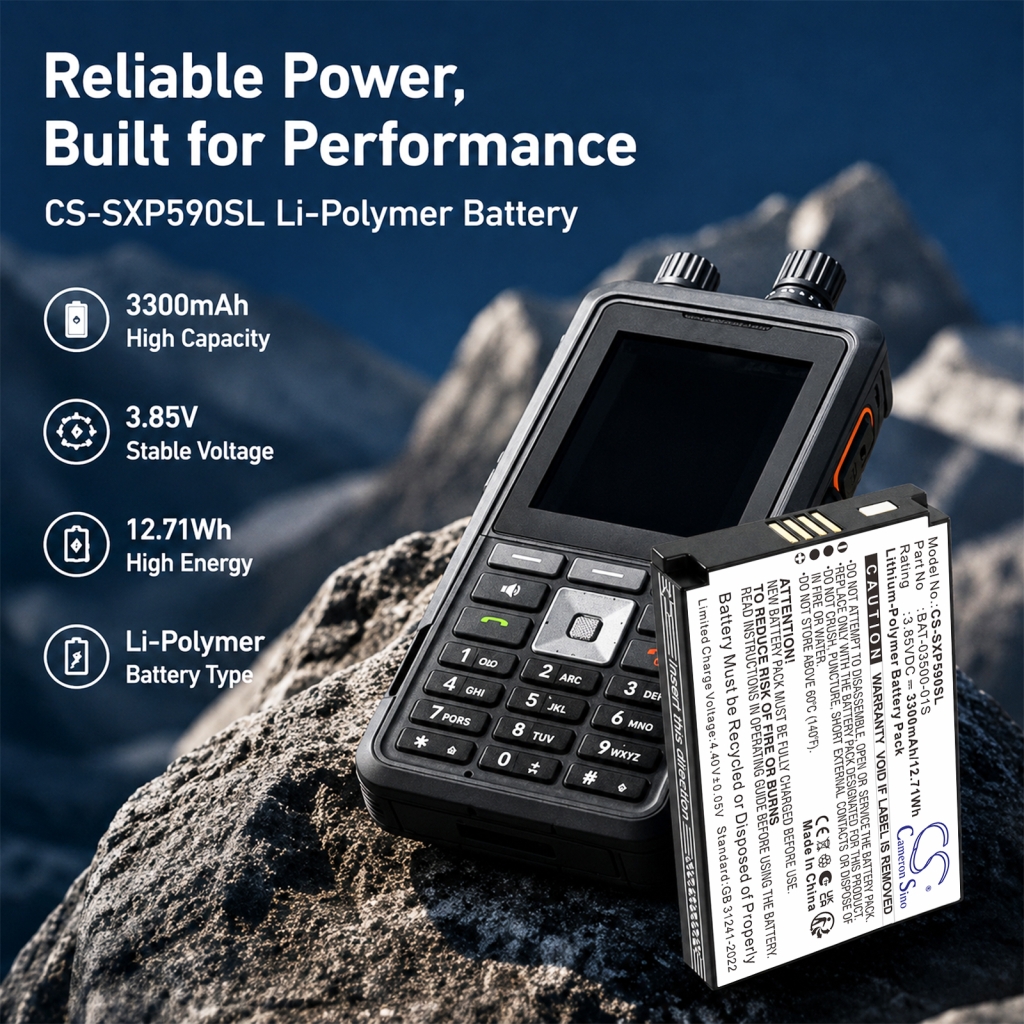 Batteri kompatibel med Sonim CS-SXP590SL