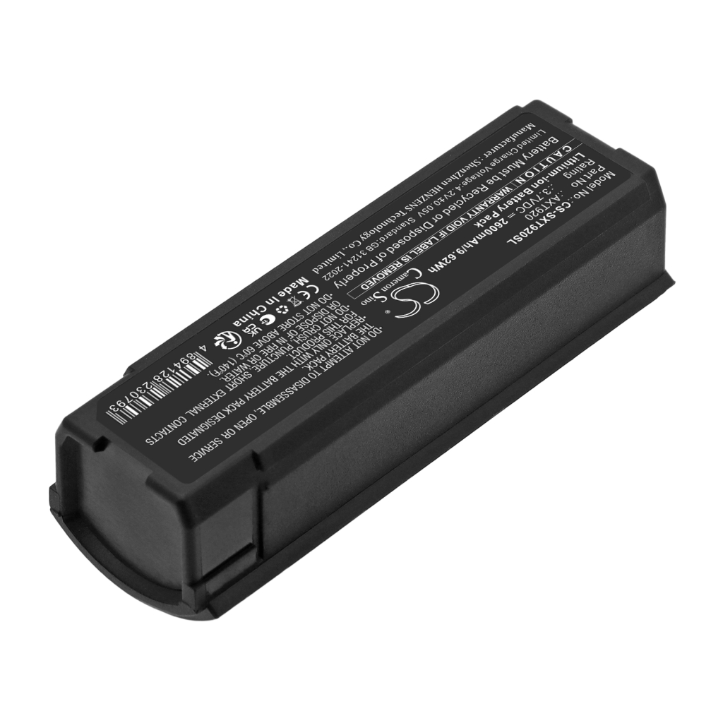 Batterier kompatibel med Shure Axient AXT400 receiver CS-SXT920SL