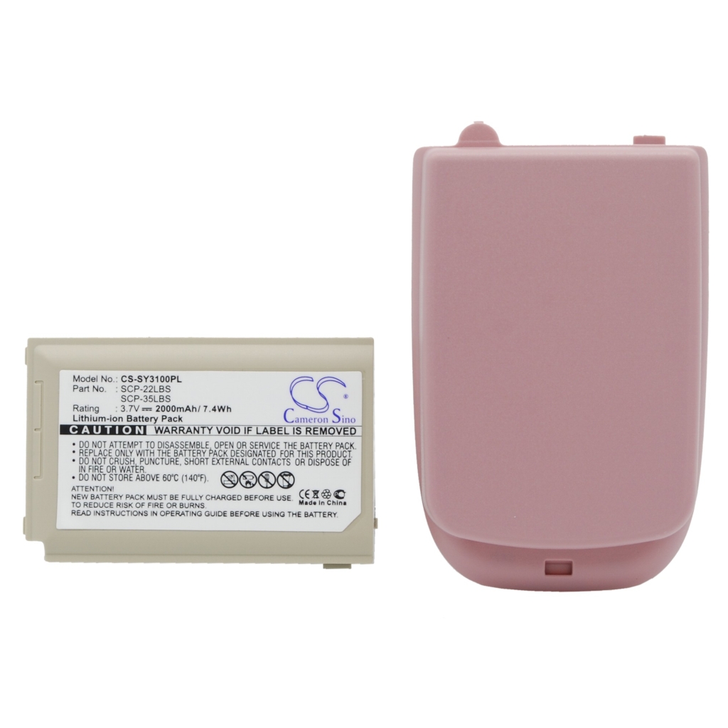 Batteri kompatibel med Sanyo CS-SY3100PL