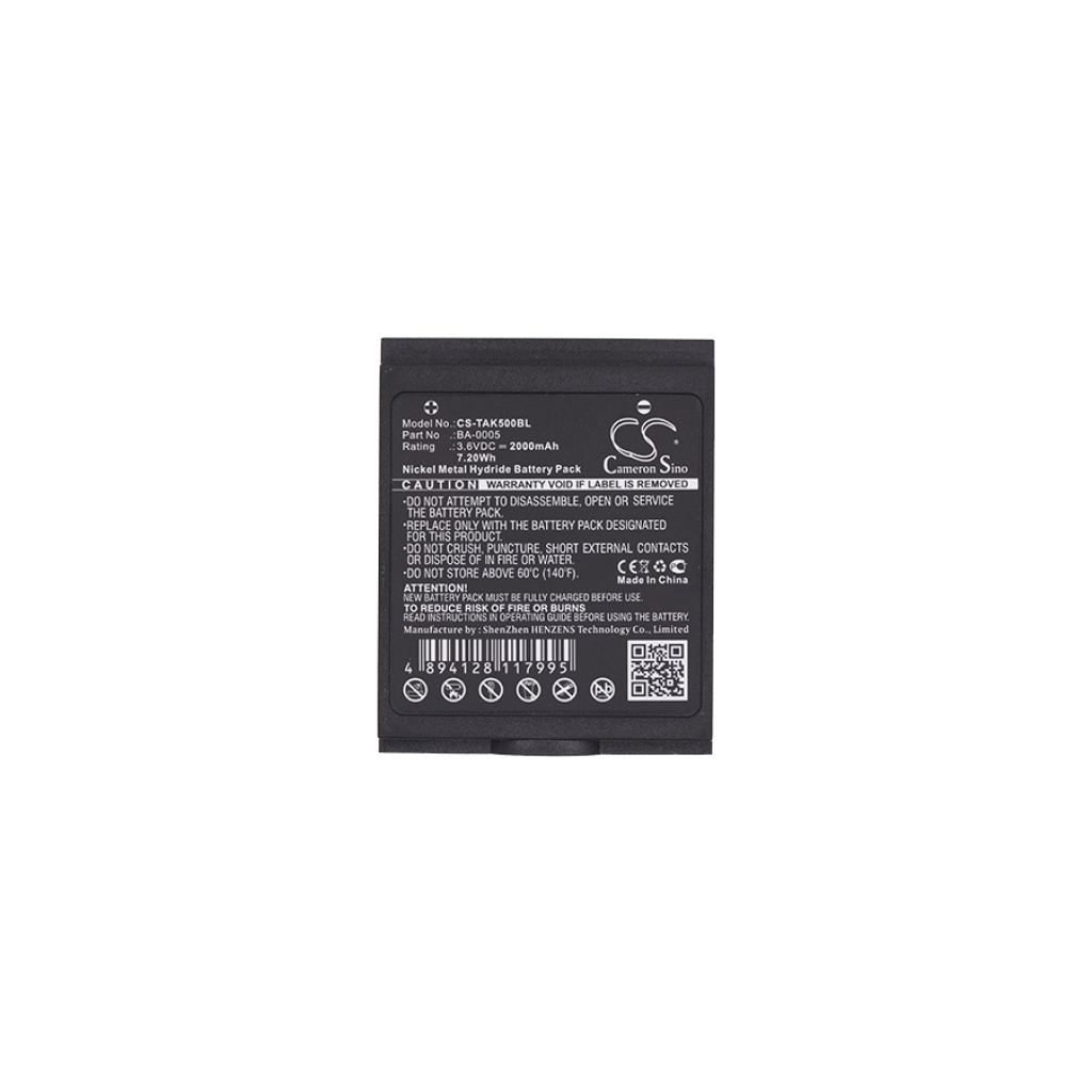 Industribatteri Teletec CS-TAK500BL