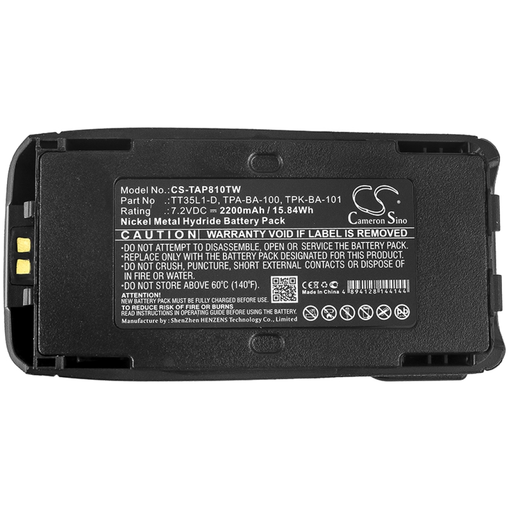 Tovejs radio batteri Tait TP9400