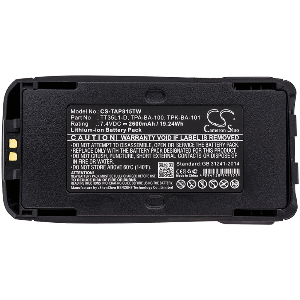 Tovejs radio batteri Tait TP9300