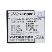 CS-TCJ630SL<br />Batterier til  erstatter batteri TLi016A9