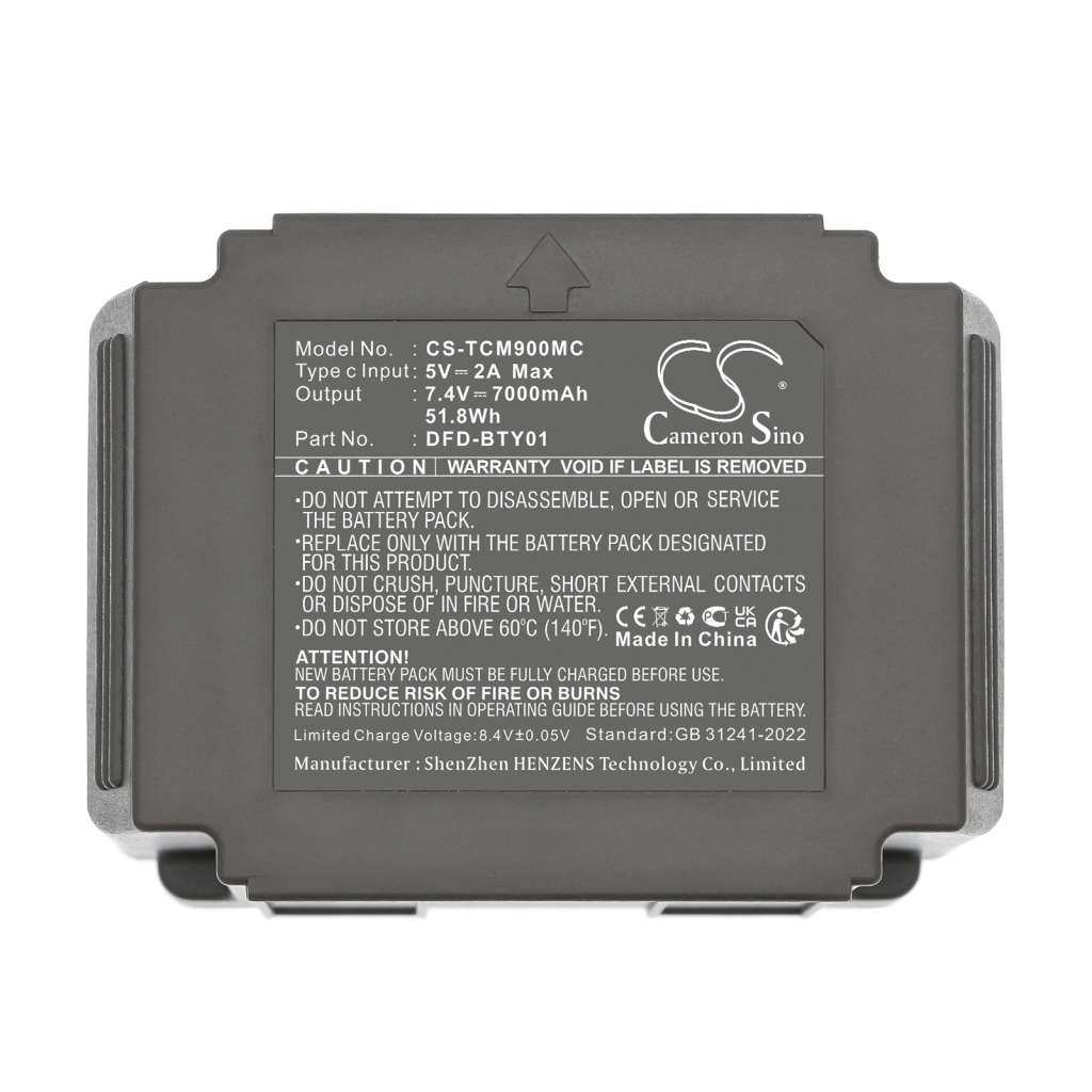 Batterier til sportsudstyr Tactacam CS-TCM900MC
