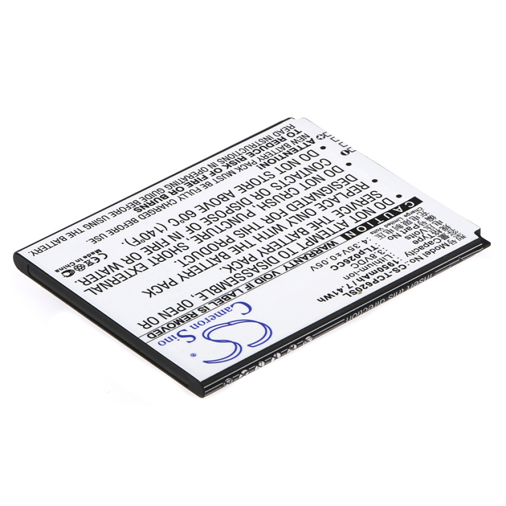 Batteri kompatibel med TCL CS-TCP620SL