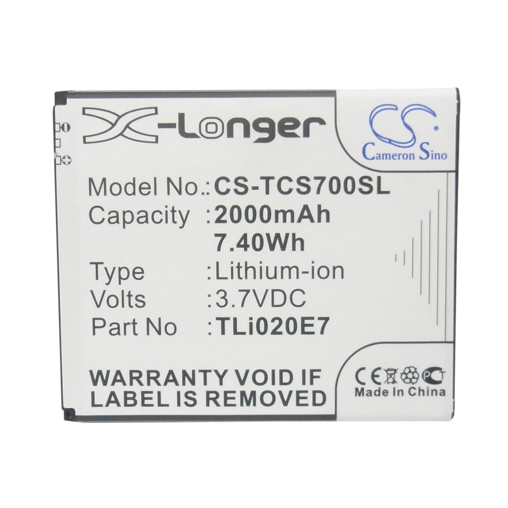 Mobiltelefonbatteri TCL J620