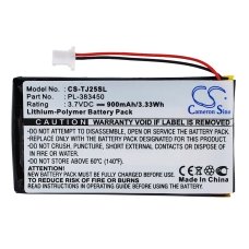 Kompatibel batteriudskiftning til Sony PL-383450