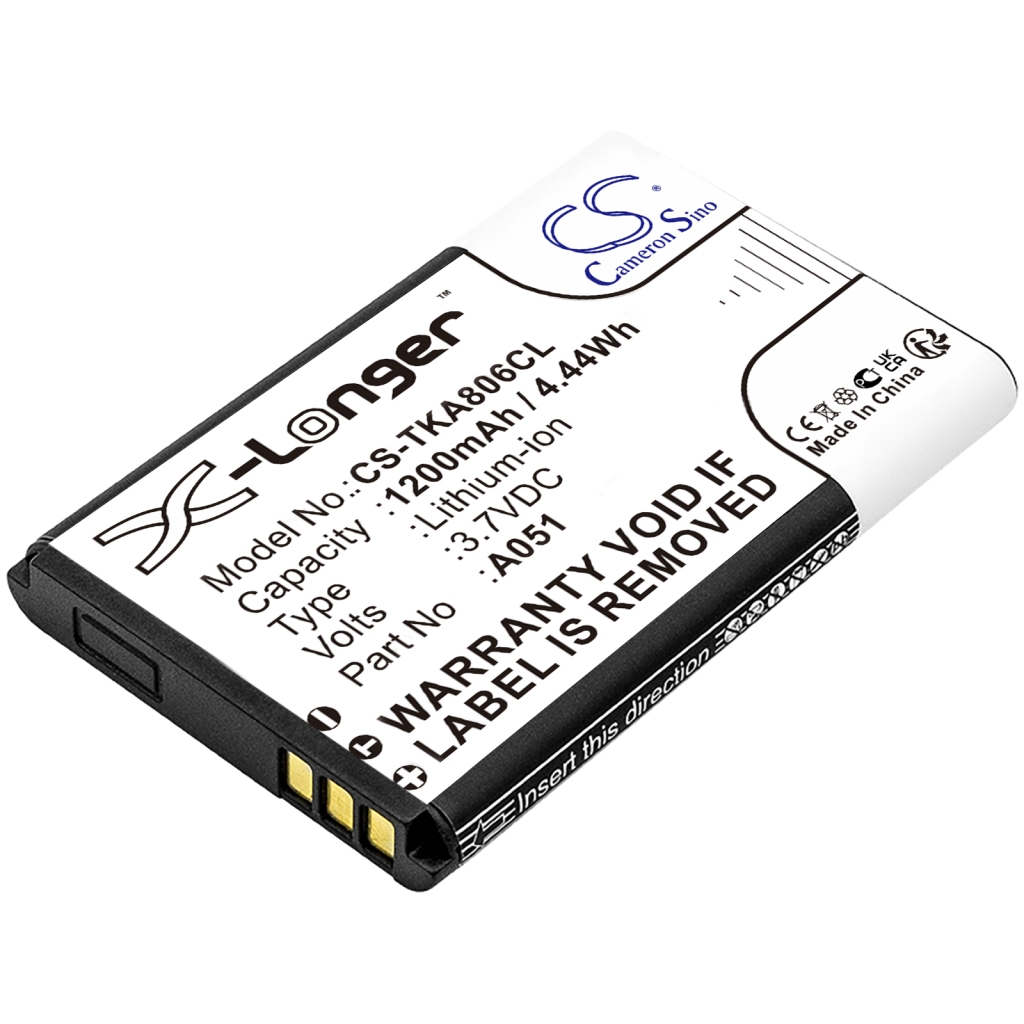 T-Com Telekom Toshiba Batteri til trådløs telefon Snom ... CS-TKA806CL