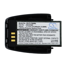 Kompatibel batteriudskiftning til AT&T BT191665,BT291665