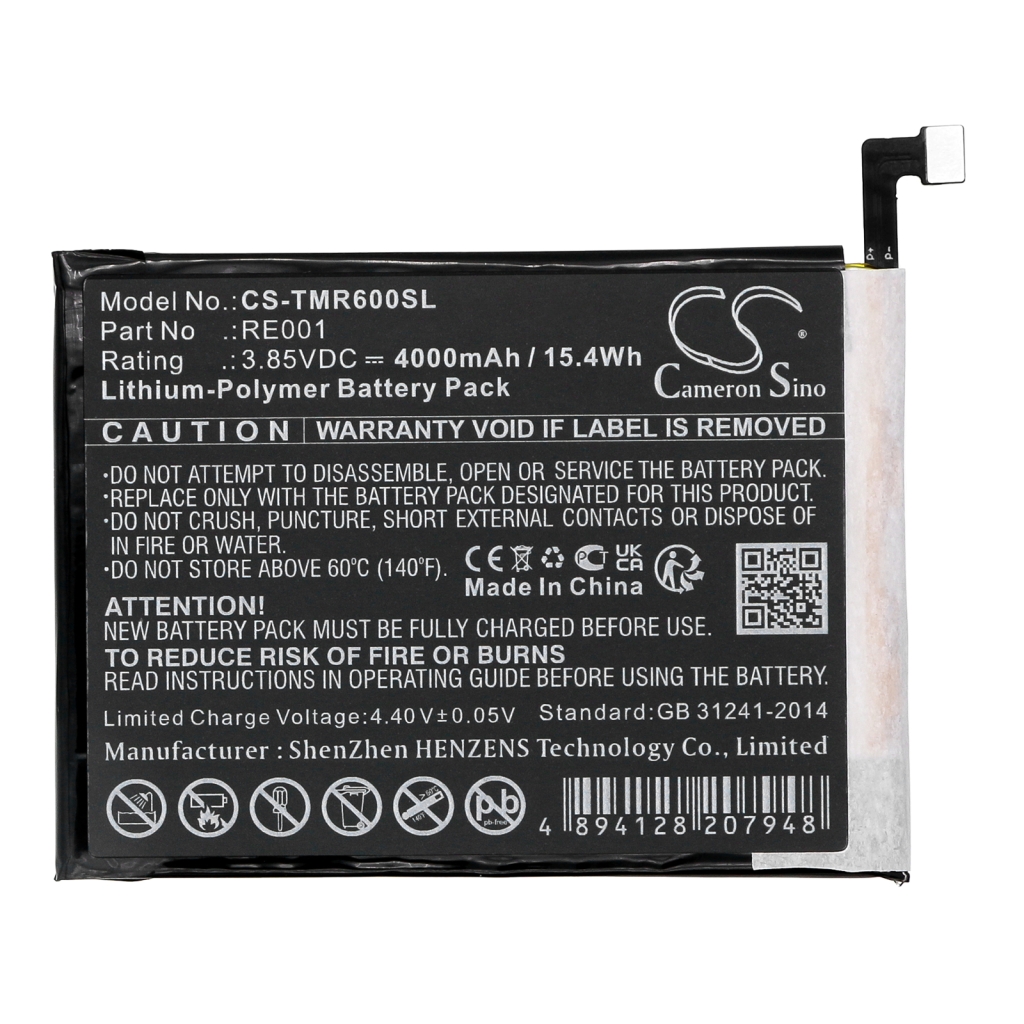 Mobiltelefonbatteri T-Mobile CS-TMR600SL
