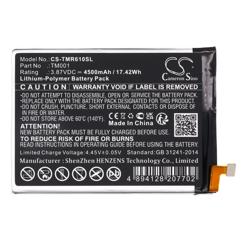 Mobiltelefonbatteri T-Mobile CS-TMR610SL