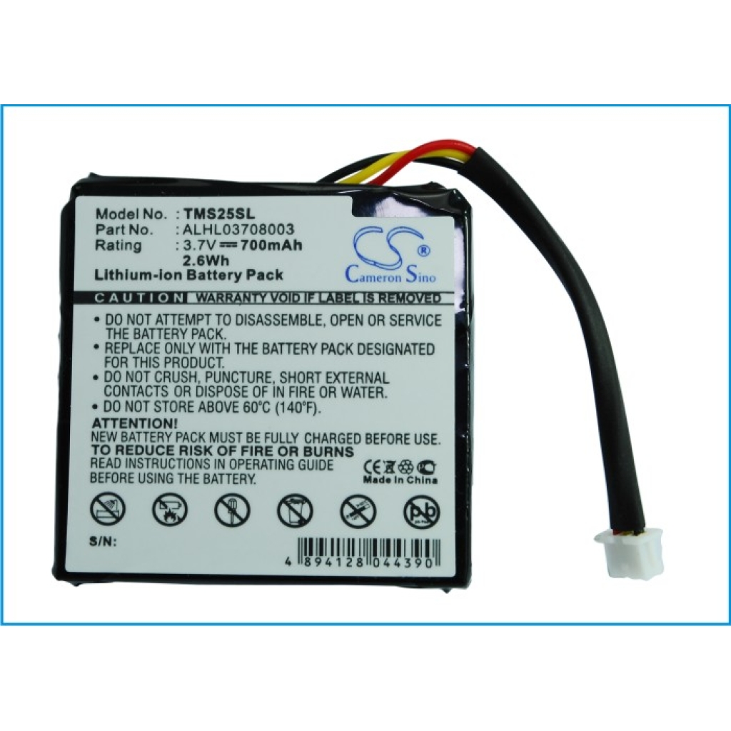 GPS TomTom CS-TMS25SL