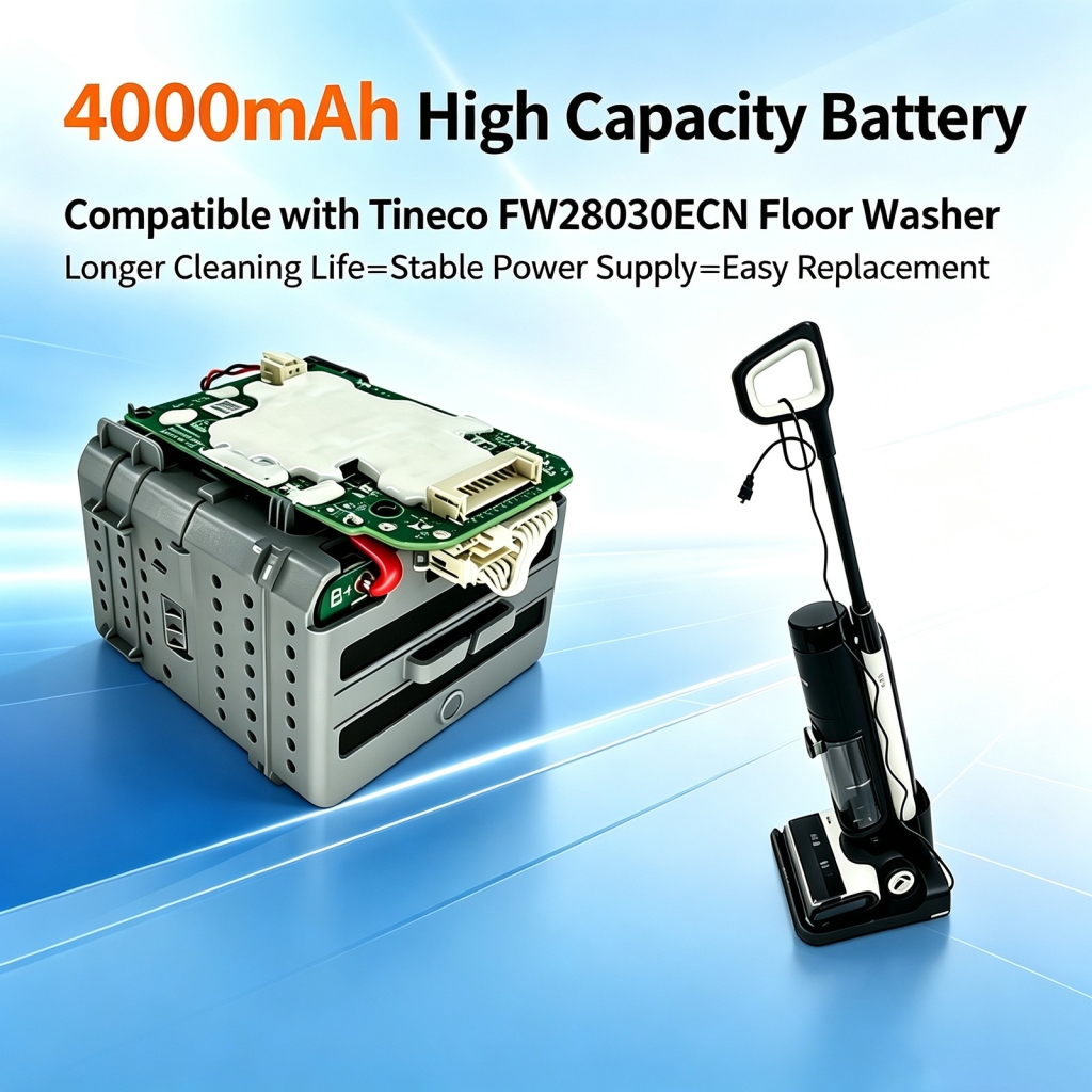 Batterier kompatibel med Tineco Floor One Booster Pro CS-TNF233VX