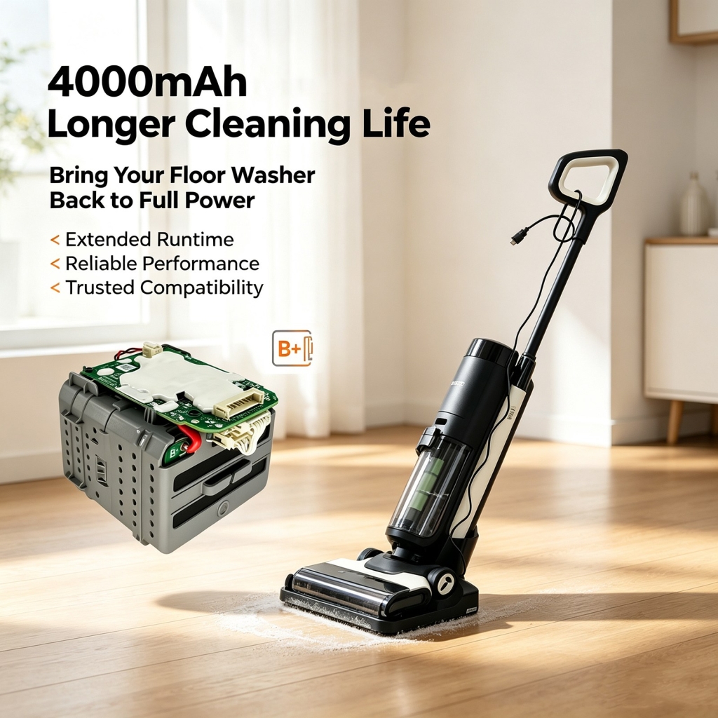 Batterier kompatibel med Tineco Floor One Booster Pro CS-TNF233VX