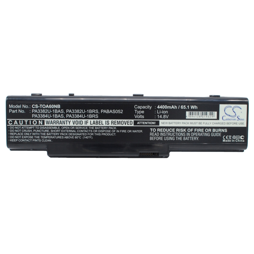 Notebook battery Toshiba Satellite A60-106