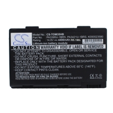 Kompatibel batteriudskiftning til Toshiba PA3395U-1BRS,PA3421U-1BRS