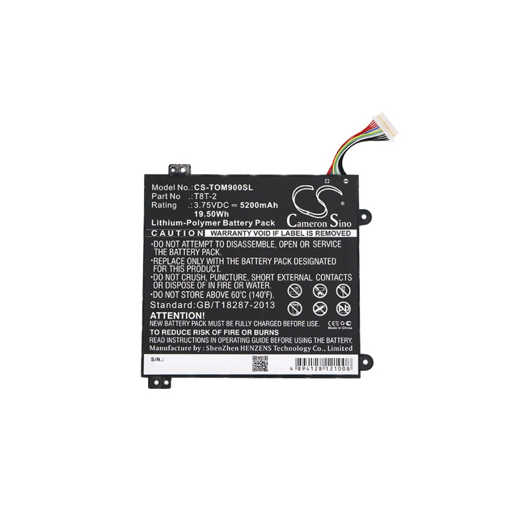 Tabletbatteri Toshiba CS-TOM900SL