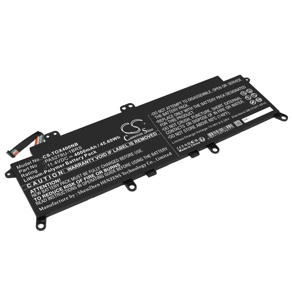 Notebookbatteri Toshiba Tecra X40