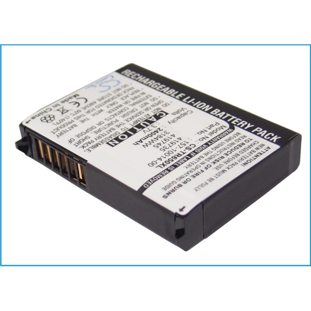 Batterier kompatibel med Palm Treo 650 700 700v CS-TR650XL