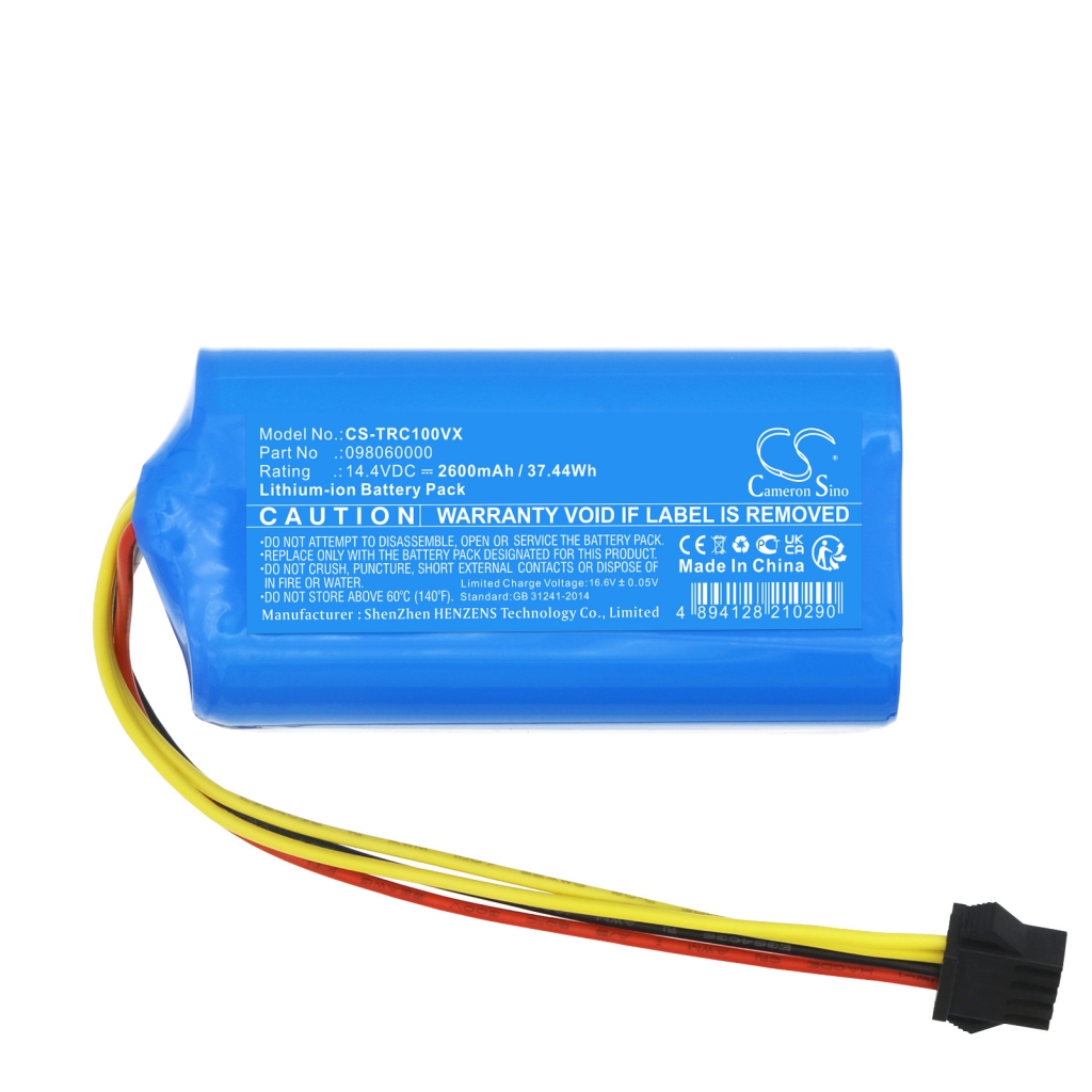 Vacuum Battery Red solution CS-TRC100VX