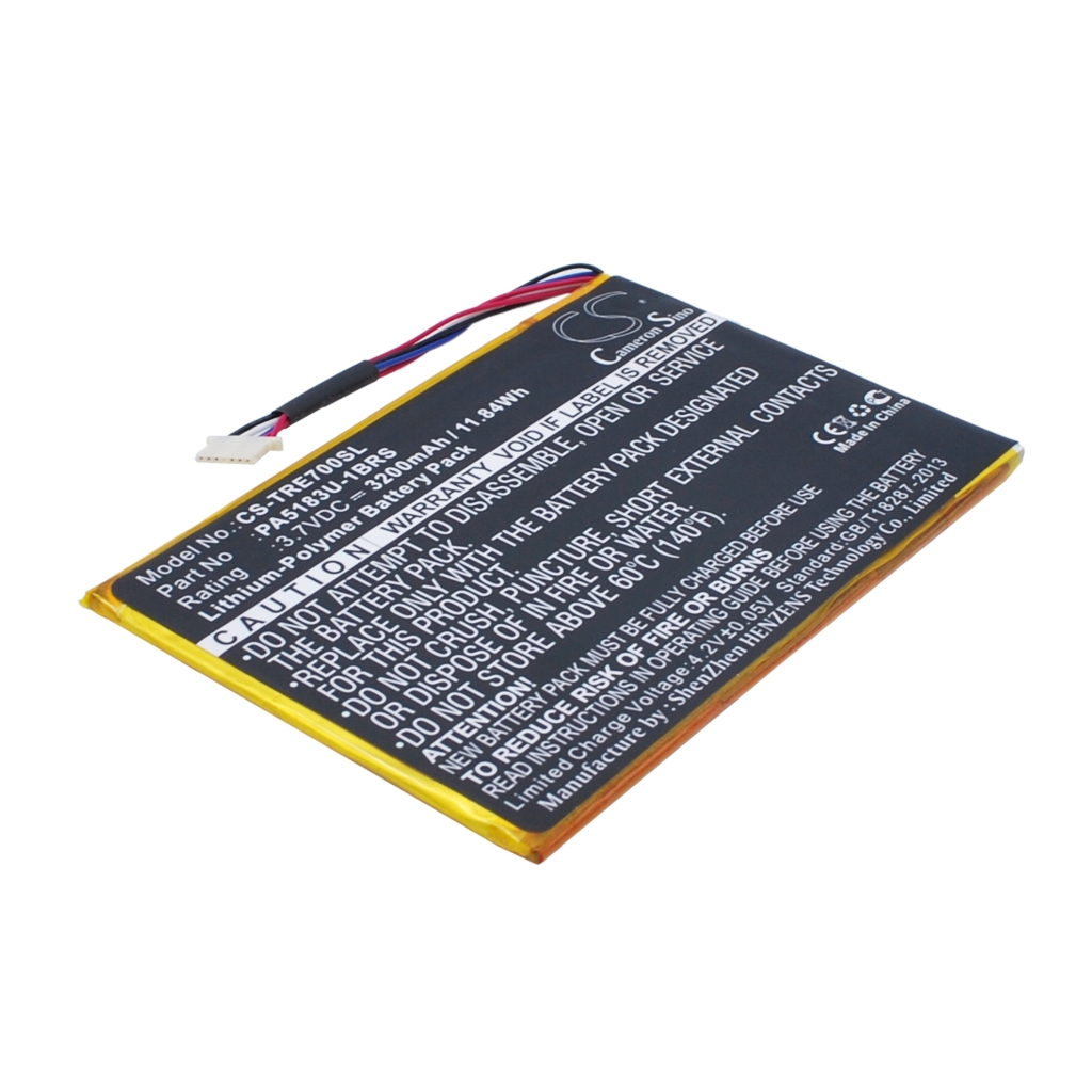 Tabletbatteri Toshiba CS-TRE700SL