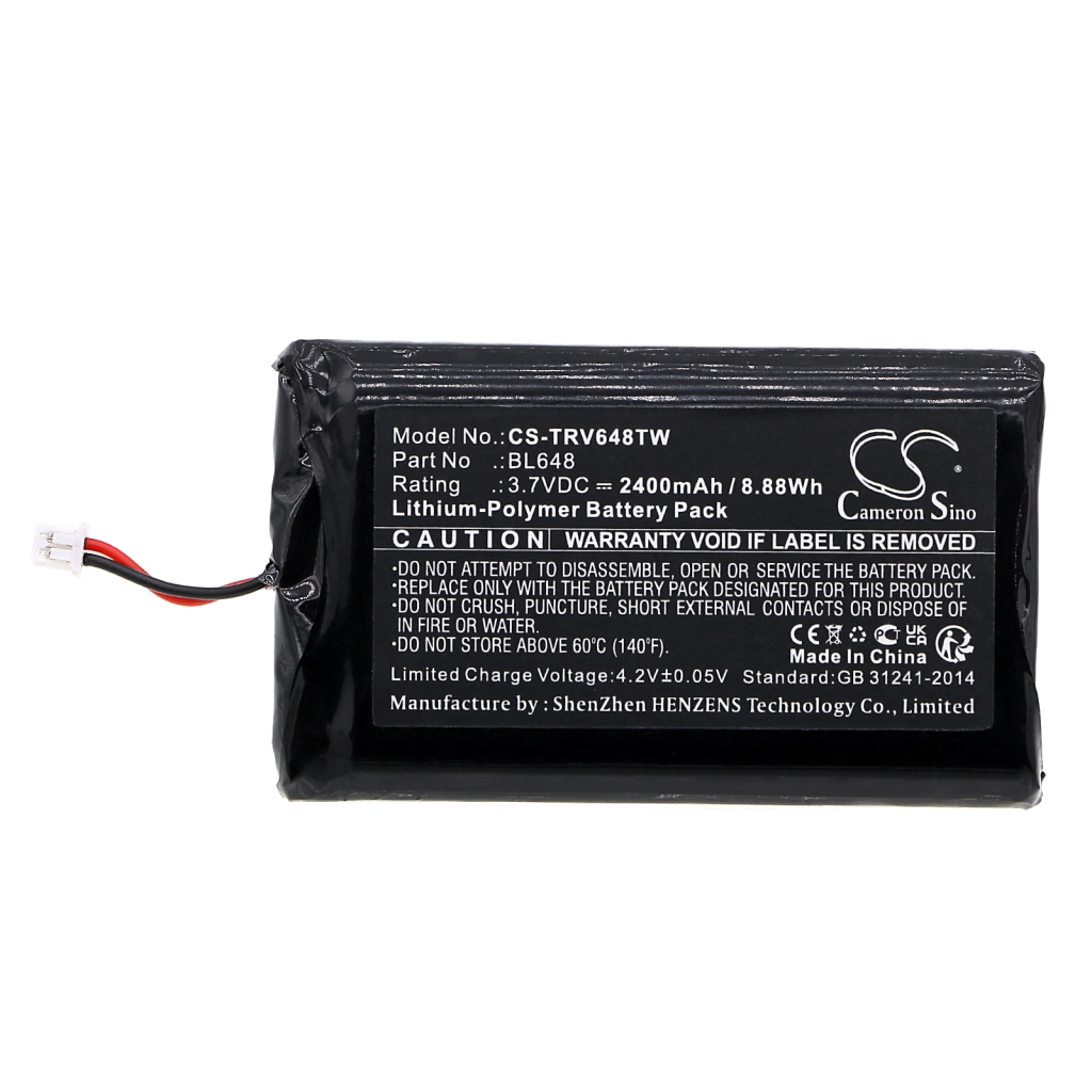 Tovejs radio batteri Retevis CS-TRV648TW