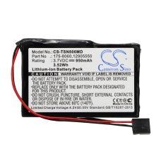 Kompatibel batteriudskiftning til Thermo scientific 12905550,12905590,175-8060