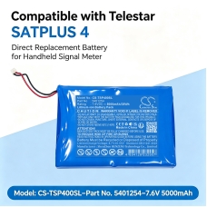 Kompatibel batteriudskiftning til Telestar 5401254