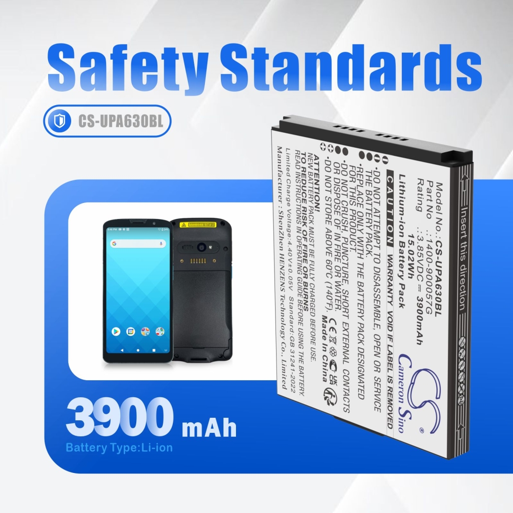 Stregkode Unitech CS-UPA630BL