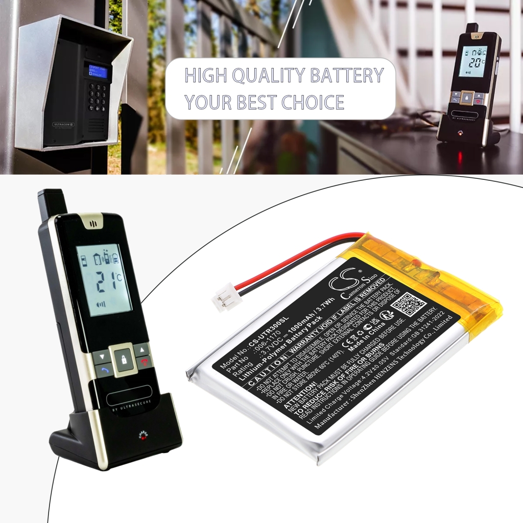 Wireless Headset Battery Ultracom CS-UTR300SL