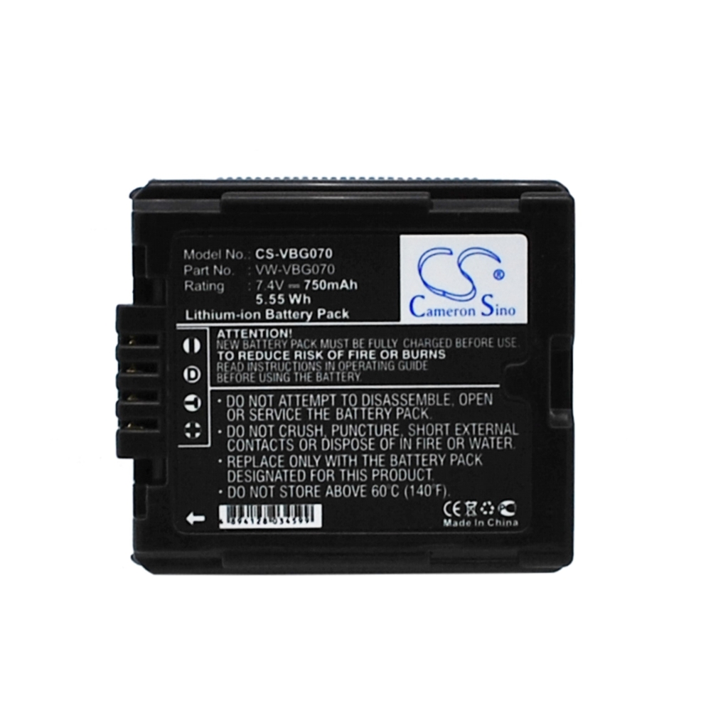 Kamerabatteri Panasonic CS-VBG070
