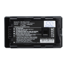 Kompatibel batteriudskiftning til Panasonic VW-VBG6,VW-VBG6-K,VW-VBG6GK,VW-VBG6PPK