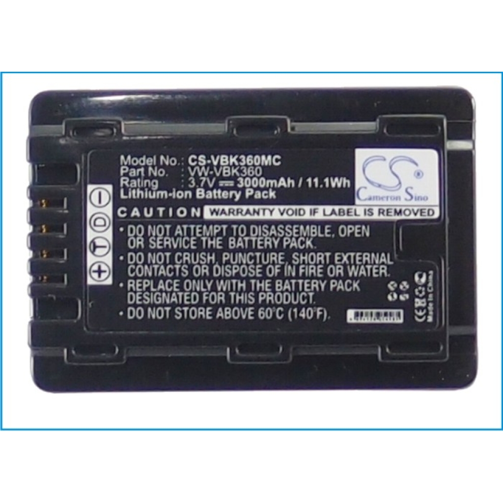 Kamerabatteri Panasonic CS-VBK360MC