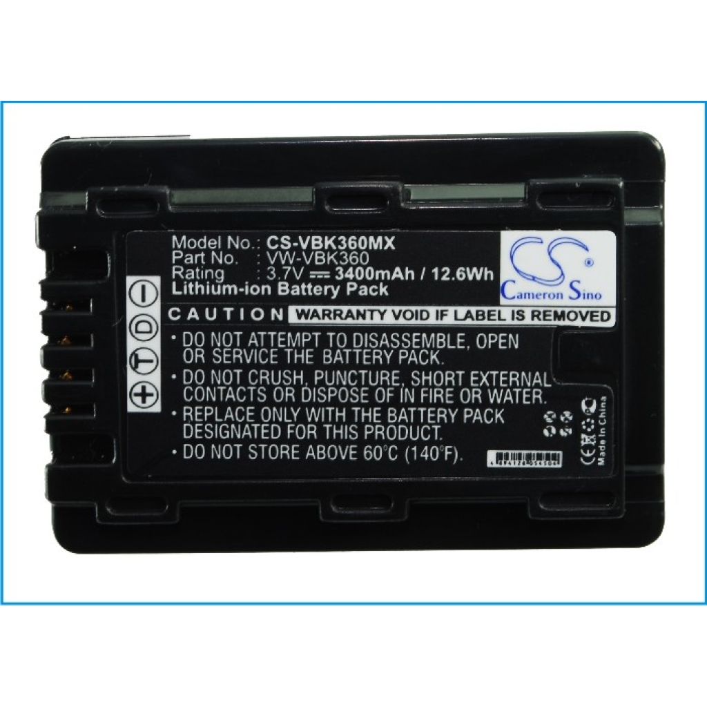 Kamerabatteri Panasonic CS-VBK360MX