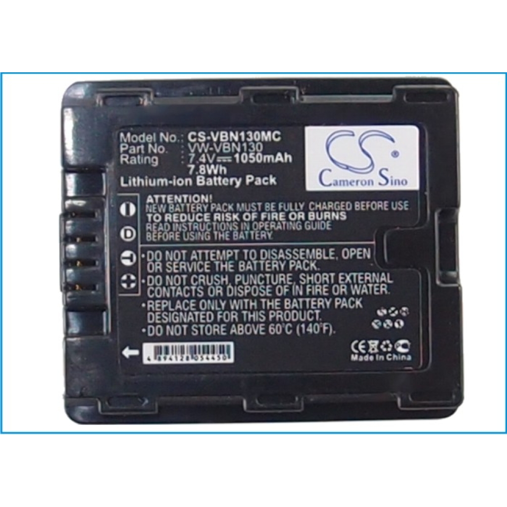 Kamerabatteri Panasonic CS-VBN130MC